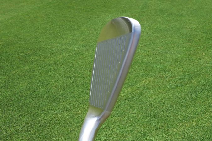 TaylorMade Stealth Irons Top line View