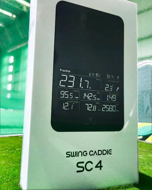 swing caddie SC4 launch monitor pack