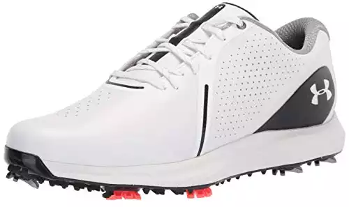 Under Armour mens Charged Draw Rst Golf Shoe, White/Black