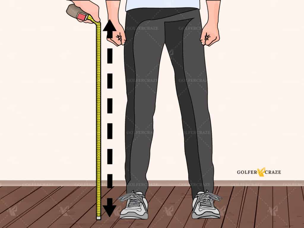 Wrist to Floor Measurement - How to tell if your golf clubs are too long or short?