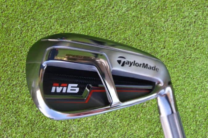 TaylorMade M6 Irons Top view