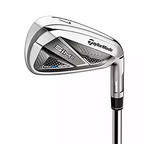 TaylorMade SIM 2 Max Iron Set Mens Right Hand Steel Regular 5-PW, AW