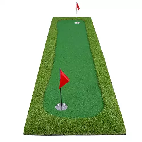 BOBURN Golf Putting Green/Mat-Golf Training Mat- Professional Golf Practice Mat