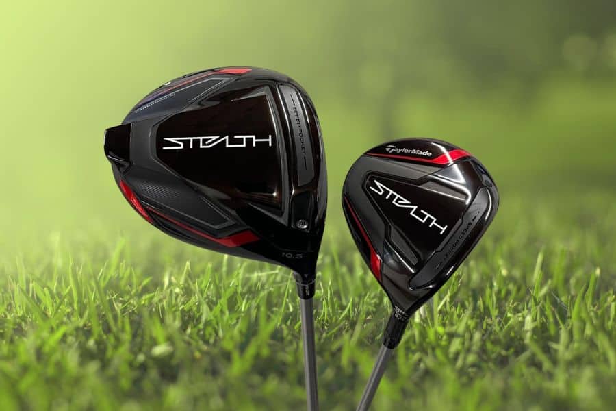 TaylorMade stealth driver on the golf course